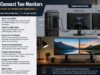 How to Connect Two Monitors to Any PC or Laptop: A Complete Dual-Screen Setup Guide for HDMI, DisplayPort, USB-C, Thunderbolt How to Connect Two Monitors